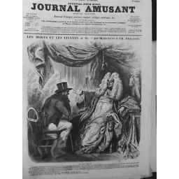 1856 MEDECINE DISCUSSION PHILOSOPHIQUE ENTRE DEUX MEDECINS