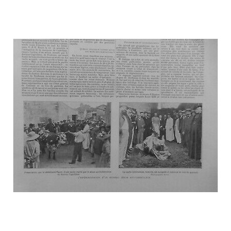 1905 I VACCINATION VACCIN EXPERIMENTATION NOUVEAU SERUM ANTITUBERCULEUX