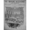 1876 MI AIDA OPERA VERDI THEATRE ITALIEN TEMPLE VULCAIN