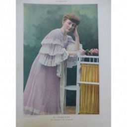 1904 THEATRE LUCIENNE BREVAL ETRANGER PAULE ANDRAL ESBROUFE FONTENEY