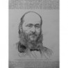 1883 MP M.E.BOURGOIN MEMBRE ACADEMIE MEDECINE PROFESSEUR ECOLE PHARMACIE PARIS