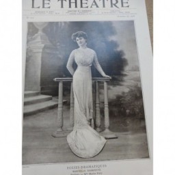 1908 THEATRE MARISE FAIRY MAMZELLE TROMPETTE GABRIELLE DORZIAT PAZ FERRER