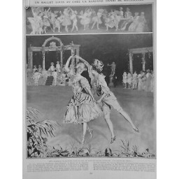 1908 DANSE BALLET MMES ZAMBELLI MEUNIER CHEVALIER D EON