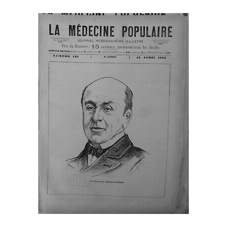 1883 CHIRURGIEN ALPHONSE GUERIN PERE METHODE ASEPTIQUE SPECIALISTE UROLOGIE