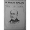 1883 CHIRURGIEN ALPHONSE GUERIN PERE METHODE ASEPTIQUE SPECIALISTE UROLOGIE