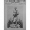 1874 MI STATUE LAMARTINE