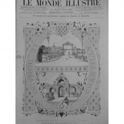 1886 MI DOMAINE CHANTILLY GRILLE HONNEUR DESSIN GRENIER