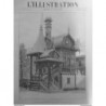 1889 I 17/8 EXPOSITION UNIVERSELLE HISTOIRE HABITATION CHAMPS MARS MAISON RUSSE