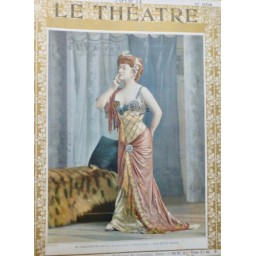 1907 THEATRE MARGUERITE DEVAL SON PETIT FRERE OLGA NETHERSOLE SARAH-BERNHARDT