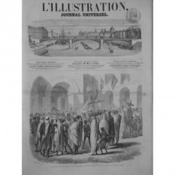 1865 I PROCLAMATION EMPEREUR PEUPLE ARABE