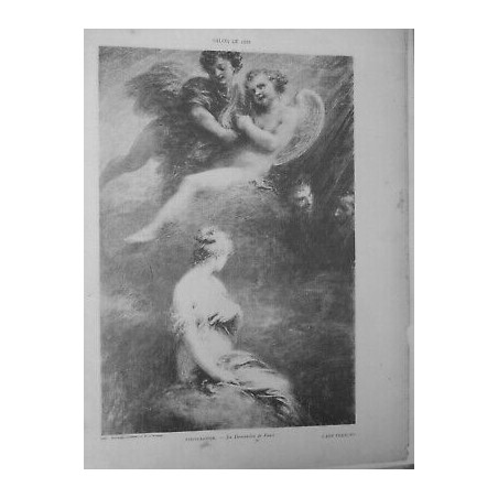 1888 DAMNATION FAUST TABLEAU FANTIN LATOUR