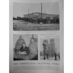 1947 FI AMERICAINS QUITTENT PARIS