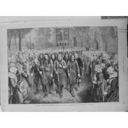 1879 1932 BRETAGNE GRAND PROCESSION STATIONS CIERGES PARDON 4 JOURNEAUX