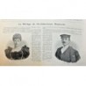 1899 ARCHIDUCHESSE STEPHANIE BELGIQUE MARIAGE MEYERLING COMTE LONYAI