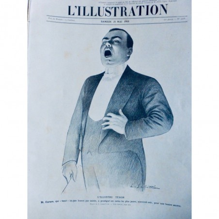 1910 I ILLUSTRE TENOR CARUSO  2