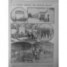 1916 ECOLE MODELE MUTILES BELGES BARAQUEMENTS ATELIER MENUISERIE MODELAGE