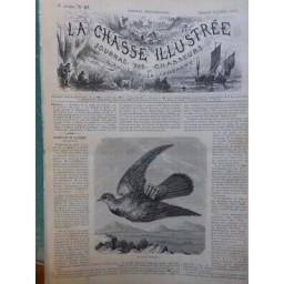 1872 PIGEON MESSAGER