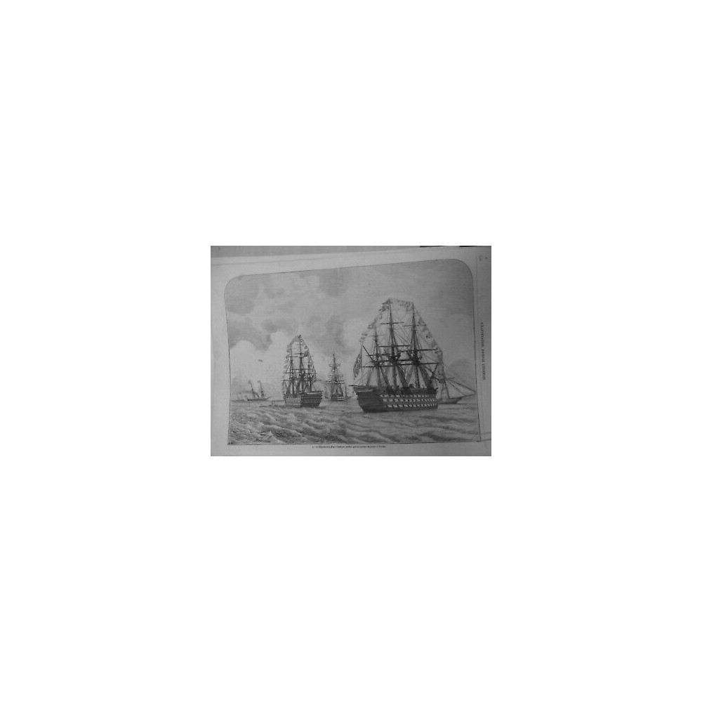 1856 I BATEAUX WELLINGTON AMIRAL SEYMOUR ROYAL GEORGES DUNDAS