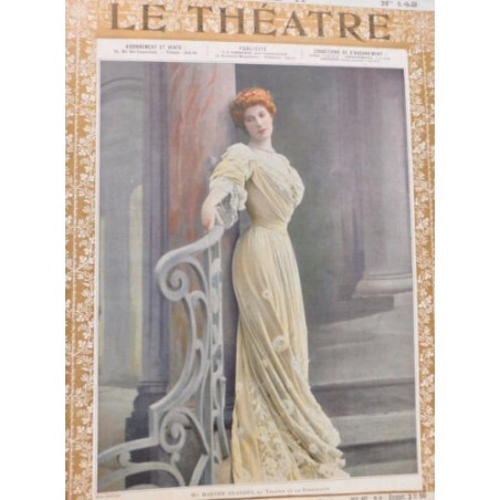 1904 THEATRE MARTHE BRANDES BERTHE BADY MAMAN COLIBRI BARONNE RYSBERGUE