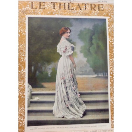 1904 THEATRE BERTHE BADY SECONDE MADAME TANQUERAY DULUC MAURY PRINCE CONSORT