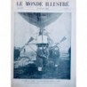 1888 BALLON AEROSTATION MILITAIRE