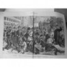 1884 UI NEW YORK BROADWAY FOULE GENDARMES ELECTIONS PRESIDENTIELLES ENFANTS