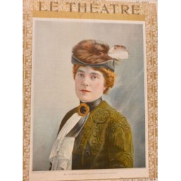 1908 THEATRE SUZANNE DESPRES JEANNE THOMASSIN DEUX ECOLES RÔLE HENRIETTE