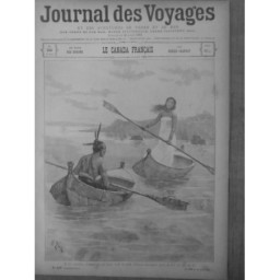 1901 1889 CANADA FRANCAIS IROQUOIS HURONS CAVALIER DE LA SALLE 3 JOURNAUX