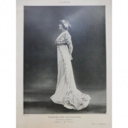 1908 THEATRE LERICHE CASSIVE SUZANNE CARLIX RACHEL LAUNAY