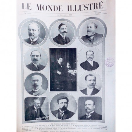 1910  MI MINISTERE BRIAND