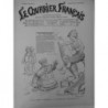 1901 CIGARES HUMOUR TABAC DESSIN A WILLETTE