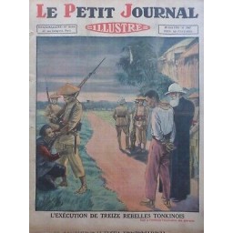 1930 PJ EXECUTION TREIZE REBELLES TONKINOIS