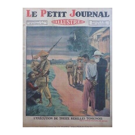 1930 PJ EXECUTION TREIZE REBELLES TONKINOIS