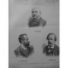 1892 M.GIRARD CHEF LABORATOIR BERTILLON SEVICE ANTHROPOMETRIE BERTHELOT CHIMISTE