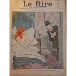 1912 ANTHROPOLGIE HUMOUR MARI TROMPE DESSIN ABEL FAIVRE