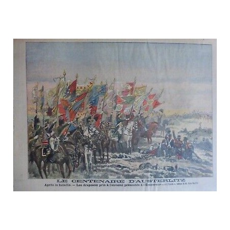 1905 PJ CENTENAIRE AUSTERLITZ EPOPEE TABLEAU JULES ROUFFET