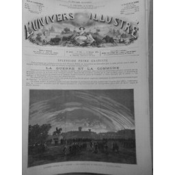 1872 UI AURORE BOREALE OBSERVATION CURIEUX PONT NEUF PARIS