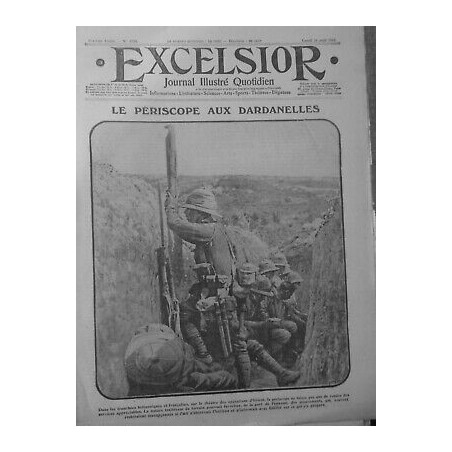 1915 JUMELLE LONGUE VUE PERISCOPE DARDANELLES