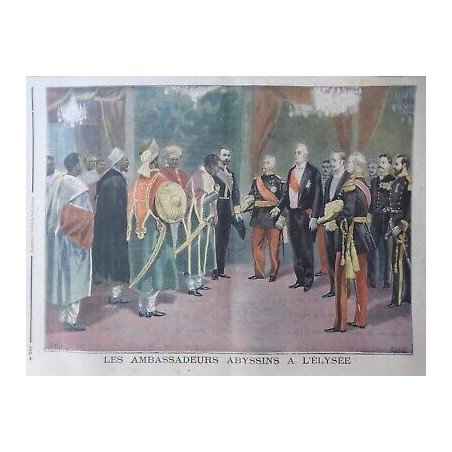 1898 PJ AMBASSADEURS ABYSSINS ELYSEE