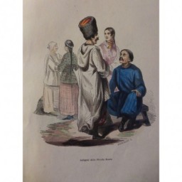 1846 GRAVURE RUSSIE PETITE RUSSIE