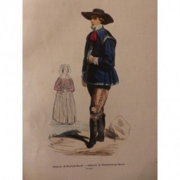 1846 GRAVURE HOMME HARNTAD HARAD