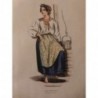 1846 GRAVURE FEMME UKRAINE