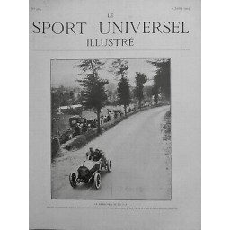 1907 COURSE VOITURE CIRCUIT GRAND PRIX ACF NAZZARO VAINQUEUR DESCENTE LONDINIERE