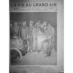 1901 COURSE VOITURE CIRCUIT PARIS BORDEAUX VERIFICATION PAPIER CONCURRENT