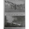 1916 E GUYNEMER VEINARD CHUTE AVION AILES OBUS ATTERRISSAGE SAIN SAUF