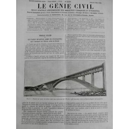 1924 GC PORJET VIADUC BETON ARMÉ PLOUGASTEL ESTUAIRE ELORN