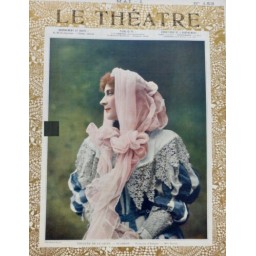 1905 THEATRE MLLE SYLVIE FRANCOISE AUBIGNE VAN DYCK LOHENGRIN MLLE FERRAR AMICA