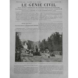 1926 GC GAZ FORET INDUSTRIALISATION FORESTIERE GARDE FEU CONTAUT CARBONISATION