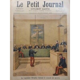 1894 PJ CAPITAINE DRAYFUS CONSEIL GUERRE