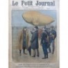 1910 PJ CONQUERANTS AIR AERONAUTE ANGLAIS WILLOWS ACCEUILLI AGENT FISC